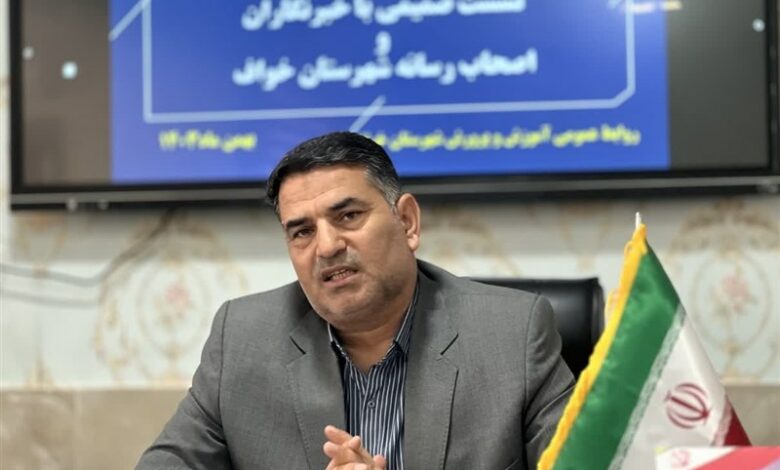روستای بدون مدرسه در شهرستان مرزی خواف وجود ندارد