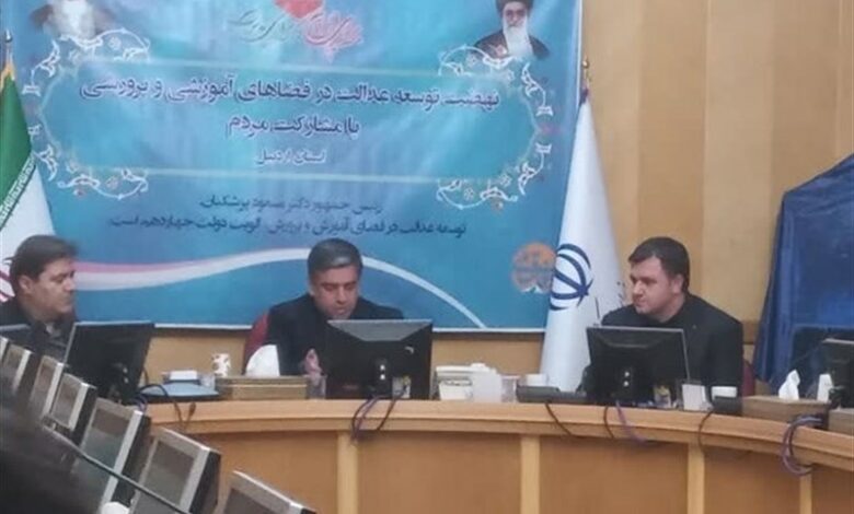 سرانه 2 مترمربعی هر دانش‌آموز در اردبیل قابل قبول نیست