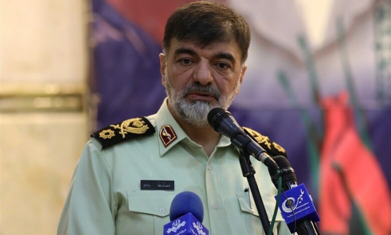 سردار رادان: تردد غیرمجاز در مرزها به صفر رسید