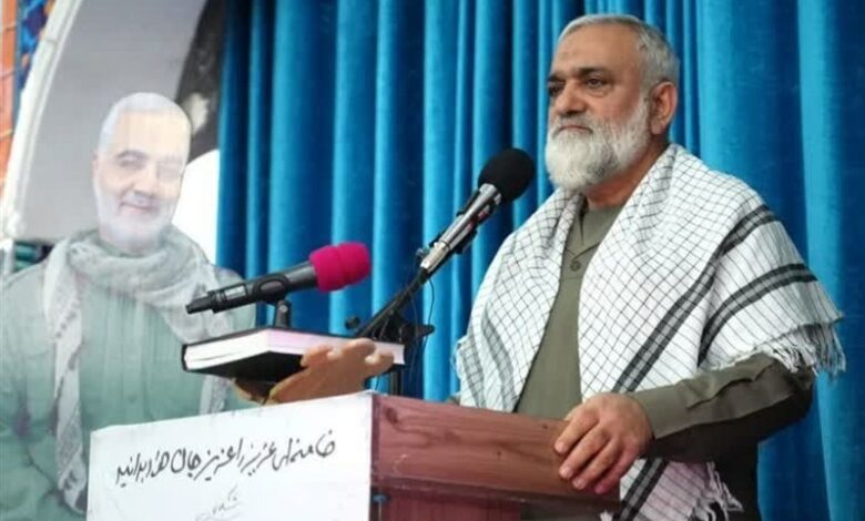 سردار نقدی: امنیت امروز ما ثمره جهاد حاج قاسم است