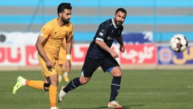 شکست پیکان با کامبک تماشایی پالایش نفت بندرعباس