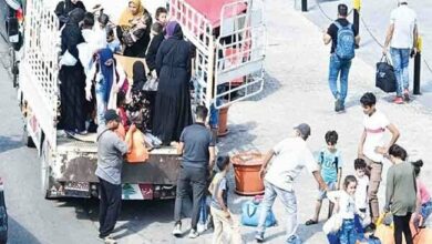 صهیونیست‌ها با دیدن بازگشت هزاران شهروند لبنانی و فلسطینی به خانه‌هایشان حیرت زده شدند