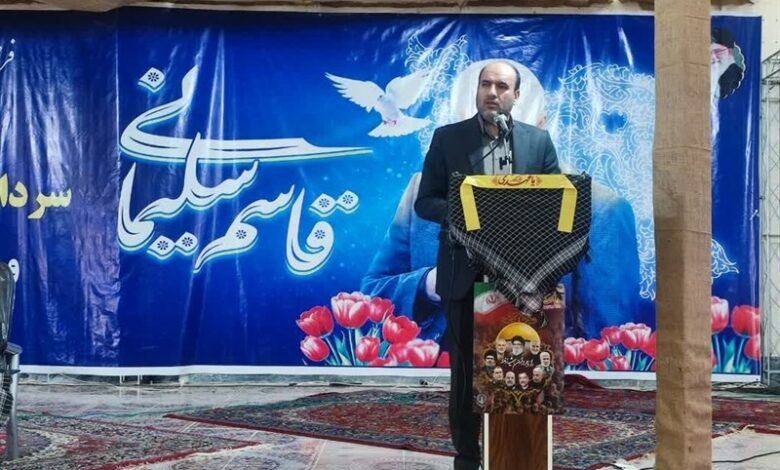 عمر حاج قاسم وقف امنیت مردم ایران و جهان اسلام بود