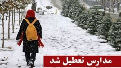 مدارس کدام مناطق استان کرمان تعطیلی است؟