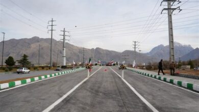 مسیر جنوب به شمال پل قره‌سو در کرمانشاه به بهره‌برداری رسید