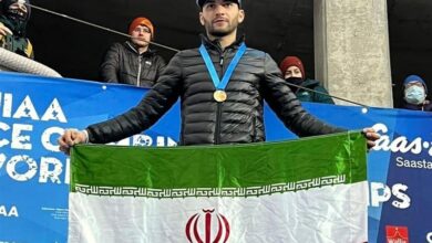 مقام چهارمی یخ‌نورد قزوینی در جام جهانی