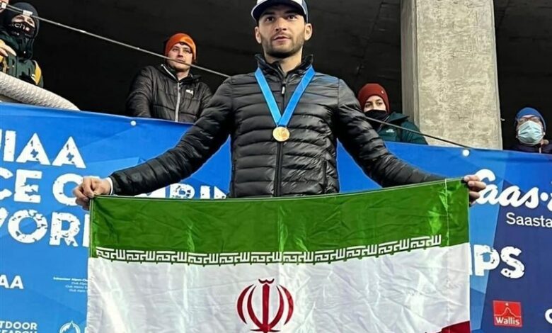 مقام چهارمی یخ‌نورد قزوینی در جام جهانی