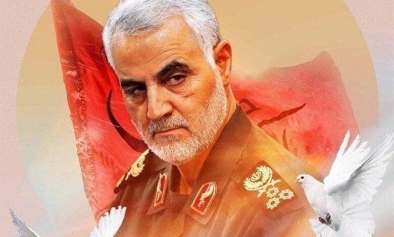 نام حاج قاسم، رمز پیروزی اسلام و مقاومت شد