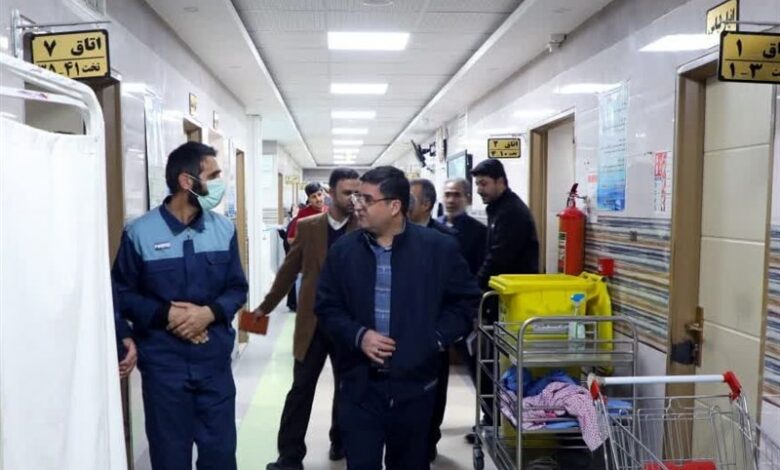 وضعیت نامناسب و کمبود فضای بیمارستان هاجر شهرکرد