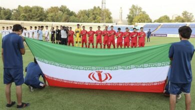 پایان اردوی تیم ملی نوجوانان در اصفهان با 3 پیروزی