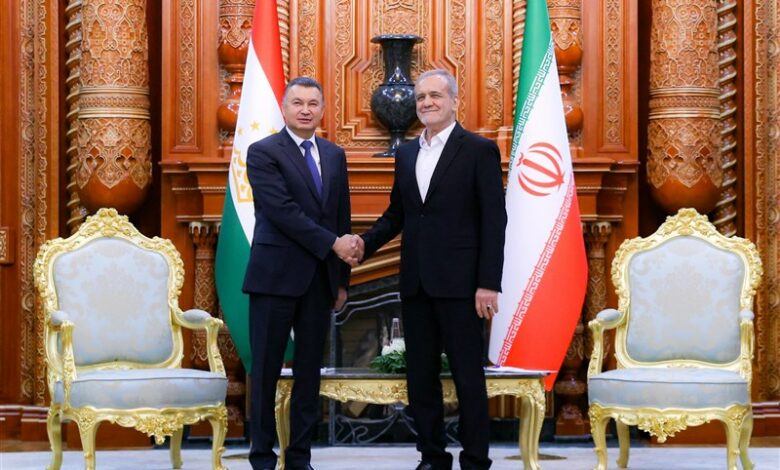پزشکیان: ایرانیان در تاجیکستان احساس غربت نمی‌کنند