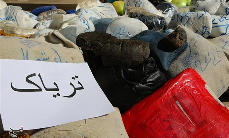 کشف 800 کیلوگرم انواع مواد افیونی در مرزهای سیستان وبلوچستان
