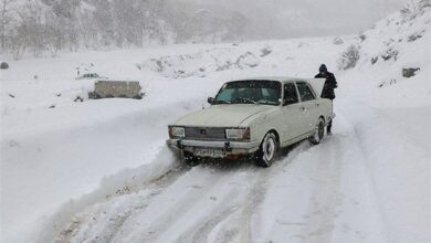 10 خودرو گرفتار در محورهای مواصلاتی کاشان آزاد شد