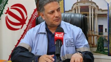 استقبال از غرفه استان مرکزی در نمایشگاه بین‌المللی گردشگری