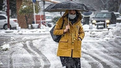 بارش‌های شدید برف و باران در انتظار گیلان