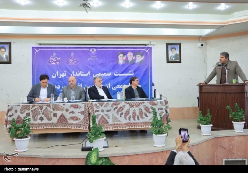 بررسی چالش‌های عمرانی و اقتصادی شهریار توسط استاندار تهران