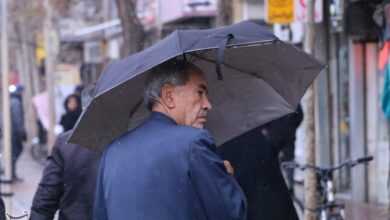 برف و کولاک زنجان را در بر می‌گیرد