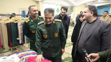 بسیج و سپاه چراغ نمایشگاه‌های فروش بهاره را روشن کردند