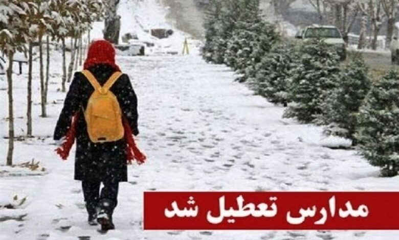 تعطیلی برخی مدارس استان کرمان به دلیل برودت هوا
