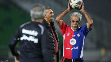 تقابل پیشکسوتان سرخابی با منتخب سپاه؛ دیداری برای محرومان