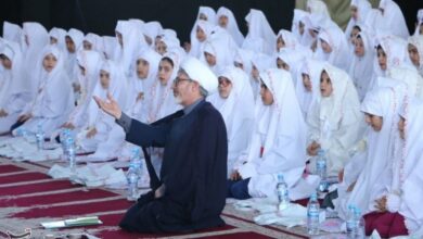 جشن تکلیف 500 دانش‌آموز دختر زنجانی+تصاویر