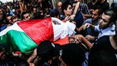 شهادت ۵ فلسطینی در حمله به شهرک قباطیه در جنوب کرانه باختری