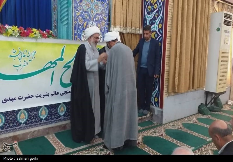 عمامه‌گذاری طلاب بوشهری در نیمه شعبان