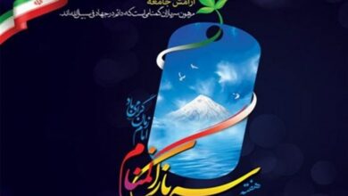 قدردانی اردبیلی‌ها از مجاهدت سربازان گمنام؛ مدیون شماییم
