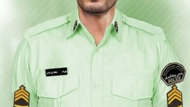 مراسم تشییع شهید مدافع امنیت " بهرام پنجه‌ورزیدن " اعلام شد