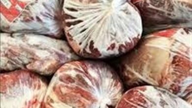 نظارت بهداشتی بیش از 11 هزار تن گوشت وارداتی