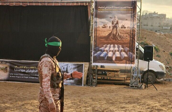 هشدار حماس به صهیونیست‌ها: بازگشت به جنگ=بازگشت اسرای شما به تابوت+عکس