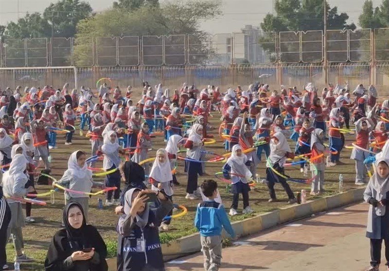 همایش بزرگ فرهنگی ورزشی دانش آموزان در اهواز برگزار شد