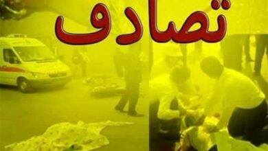 واژگونی در جاده مجن با یک کشته و یک زخمی