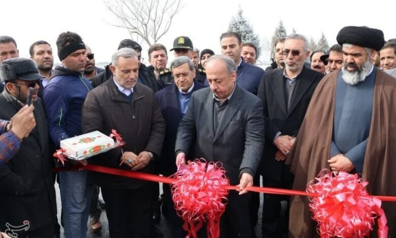 پل وحدت صالحیه پس از 10 سال انتظار افتتاح شد