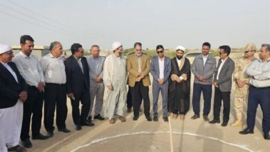 کلنگ‌زنی نخستین ساختمان ورزش تیراندازی قشم در سرریگ