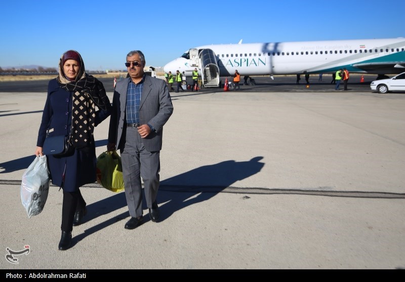 همدانی‌ها از هواپیمای اربعین و مشهد ‌استقبال نکردند