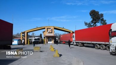 ترافیک سنگین در مرز آستارا، صادرات را با اختلال مواجه کرد / مرز آستارا , ترافیک مرزی , صادرات , محصولات کشاورزی , گمرک