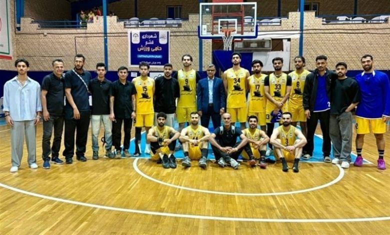 پیروزی تیم بسکتبال کاوان قشم برابر اروند سیرجان / اخبار جزایر خلیج فارس - اخبار استانها