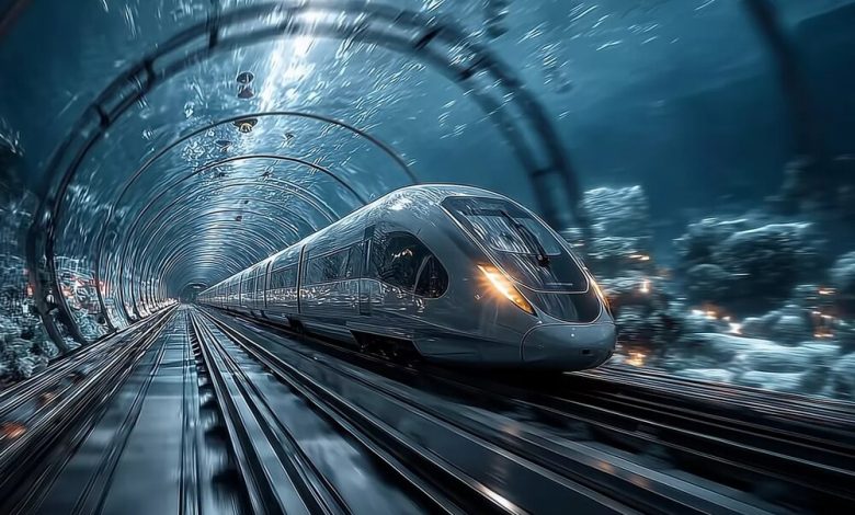 چین با تونل جدید، زمان سفر را از ۶ ساعت به ۴۰ دقیقه کاهش میدهد / تونل تنگه بوهای , قطار پرسرعت , دالیان , یانتای , کاهش زمان سفر