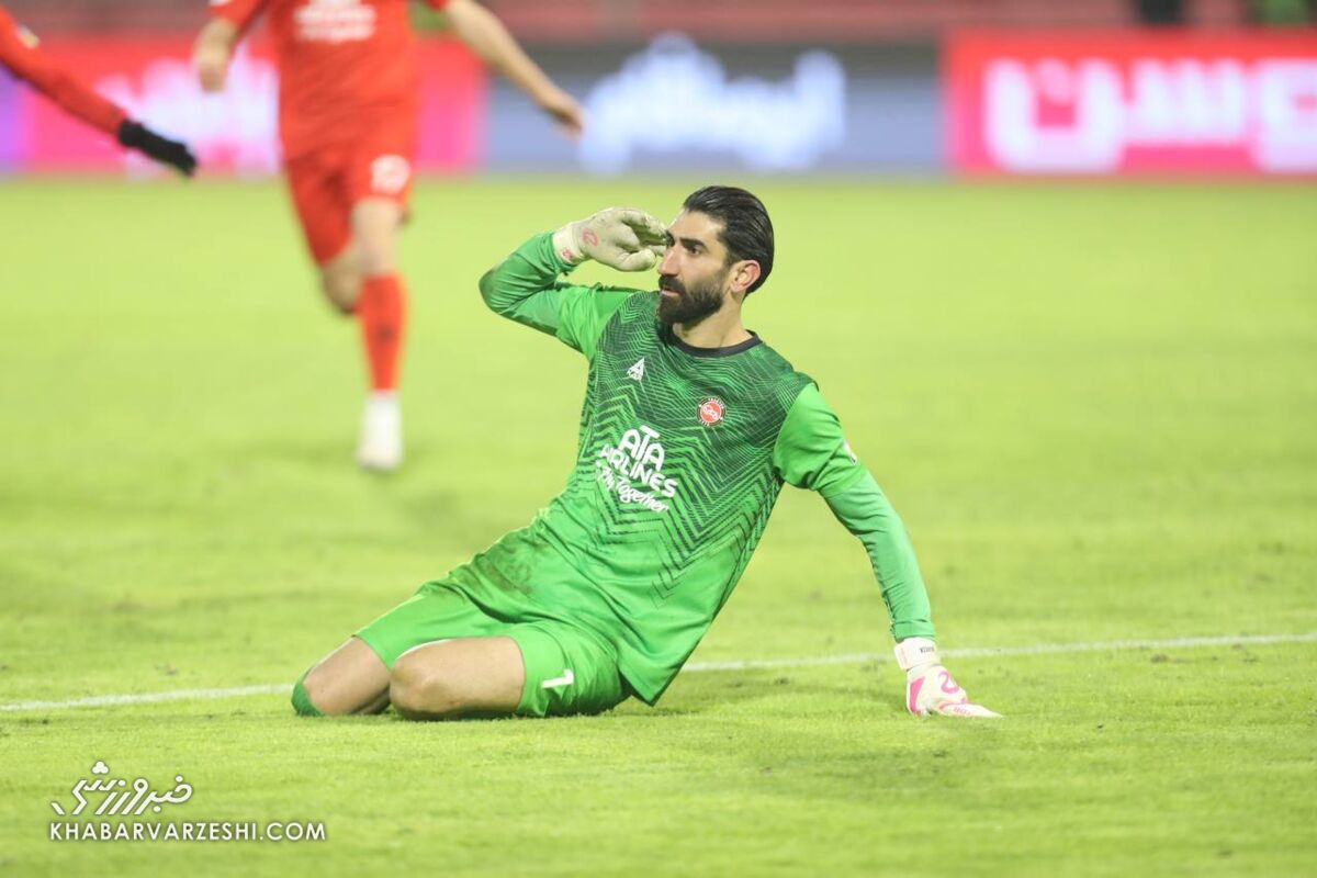 درخشش بیرانوند، پرسپولیس را از جام حذفی کنار زد / علیرضا بیرانوند , پرسپولیس , تراکتور , جام حذفی , فوتبال ایران