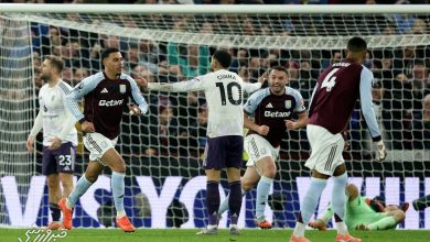 شکست منچستریونایتد در ویلا پارک و صعود استون ویلا به رده سوم لیگ برتر / لیگ برتر انگلیس , منچستریونایتد , استون ویلا , مورگان راجرز , متئوس کونیا