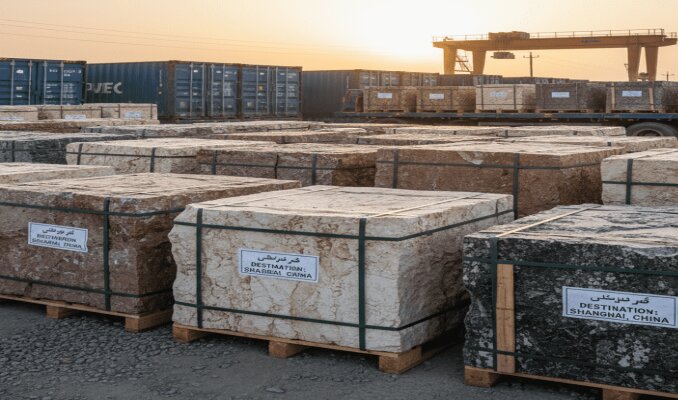 تکمیل پایانه صادرات سنگ در استان مرکزی؛ نقطه عطفی در تجارت / گمرک , صادرات , استان مرکزی , بندر خشک , تجارت