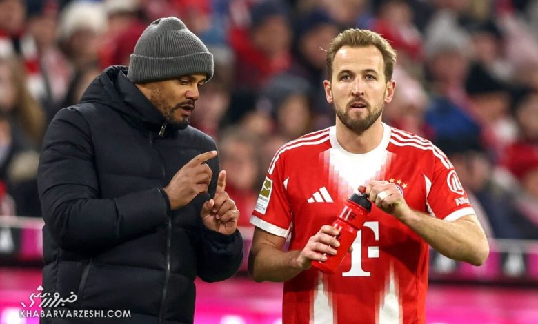 انتقاد کمپانی از فرصتسوزی بایرن مونیخ مقابل ماینتس / بایرن مونیخ , ونسان کمپانی , ماینتس , بوندسلیگا , هری کین