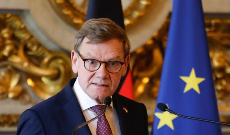 تاکید آلمان بر لزوم آتش‌بس در اوکراین و پایان حکومت حماس در غزه / آلمان, اوکراین, غزه, آتش‌بس, حماس