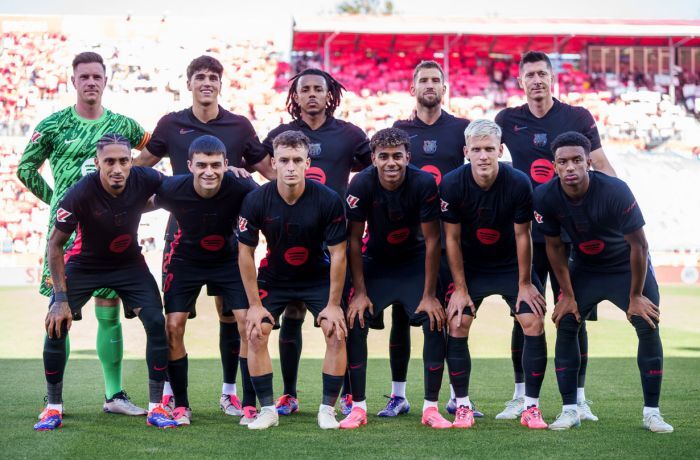 ترکیب رسمی بارسلونا برای دیدار با گوادالاخارا در جام حذفی اعلام شد / بارسلونا , جام حذفی اسپانیا , گوادالاخارا , هانسی فلیک , ترکیب اصلی