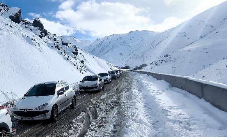 بارش برف و لغزندگی اکثر محورهای چهارمحال و بختیاری / اخبار چهارمحال و بختیاری - اخبار استانها