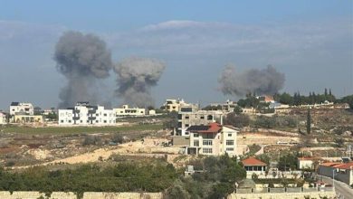 ادعاهای ارتش رژیم صهیونیستی درباره حملات شدید به جنوب لبنان / رژیم صهیونیستی , لبنان , حزبالله , حملات هوایی , جنوب لبنان