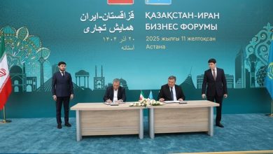 ایران و قزاقستان در مسیر توسعه مبادلات تجاری؛ امضای 9 سند همکاری / ایران , قزاقستان , تجارت , همکاری اقتصادی , اسناد همکاری