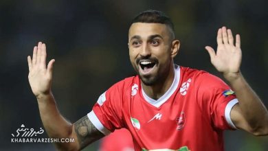 کنایه امین کاظمیان به شادی جنجالی شجاع خلیلزاده پس از بازی پرسپولیس و تراکتور / پرسپولیس , امین کاظمیان , شجاع خلیلزاده , تراکتور , شادی گل