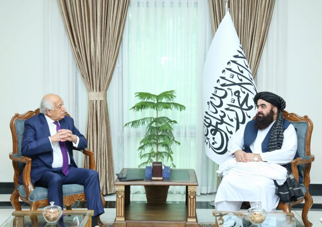وزیر خارجه طالبان خواستار گسترش روابط با آمریکا شد / طالبان , آمریکا , افغانستان , روابط دوجانبه , زلمی خلیل‌زاد